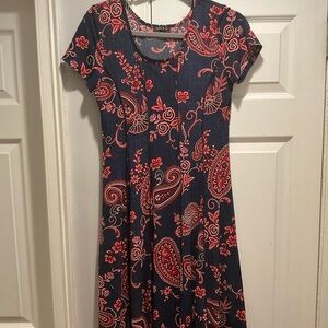 Sami & Jo Floral Print Women's Dress Size M